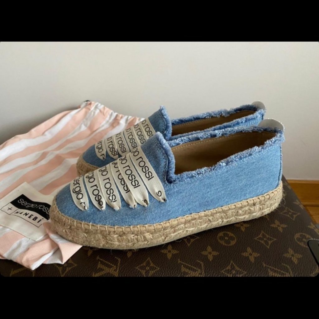 Sergio Rossi X Manebi Espadrilles